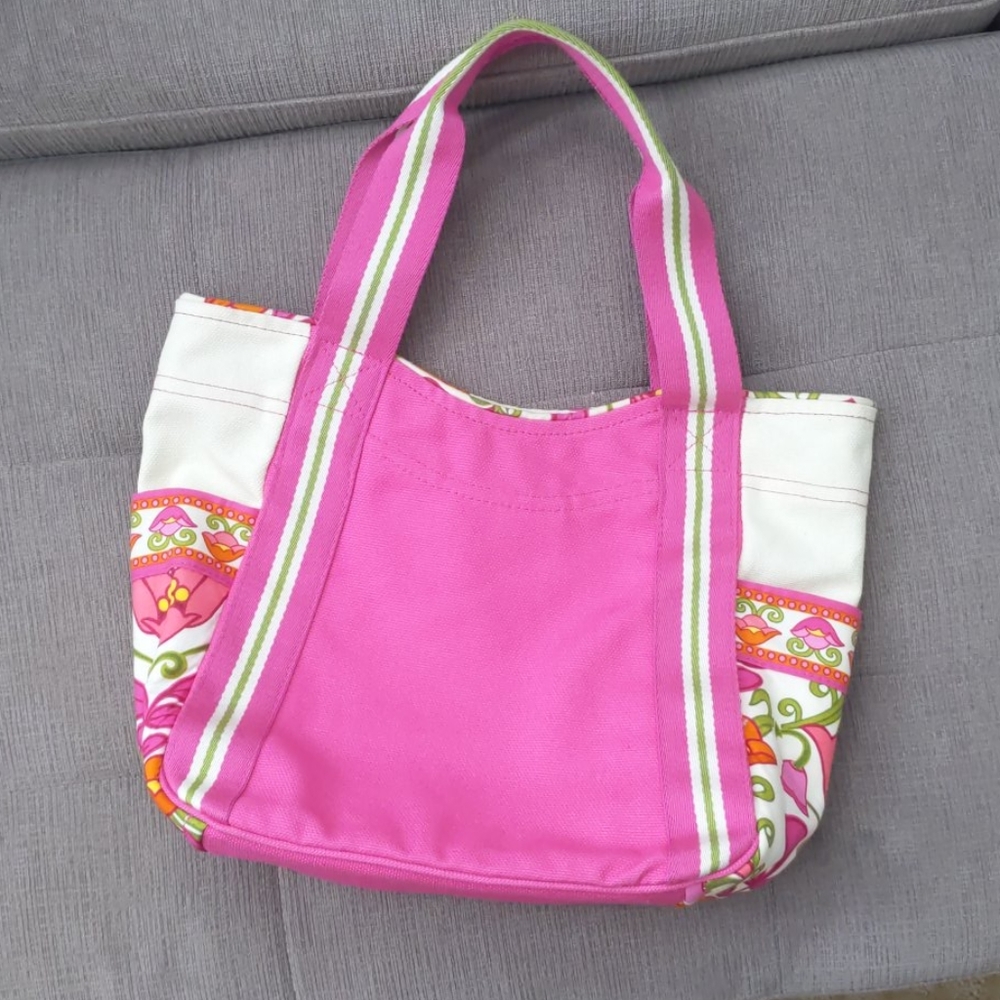Vera Bradley Color Block Bag in Lilli Bell